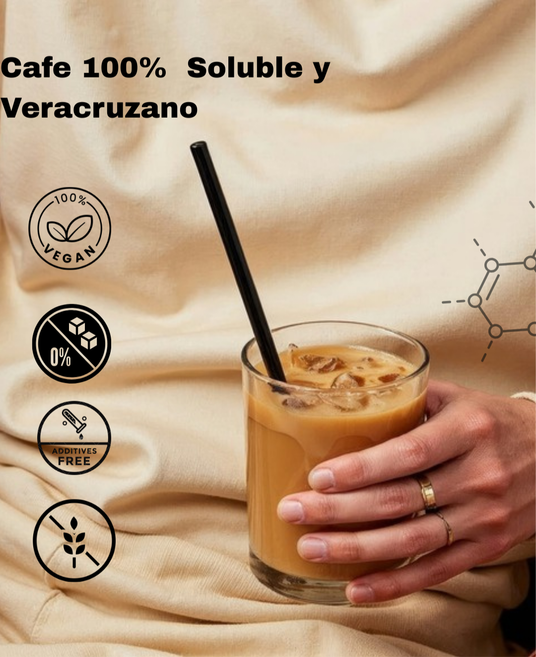 Café Funcional Soluble con 7 Adaptógenos| Mushrooms Coffee 7en1🥇